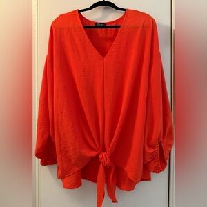 Vibrant OSU Orange Women's Top 3XL